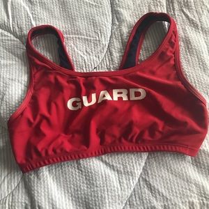 Lifeguard bathing suits